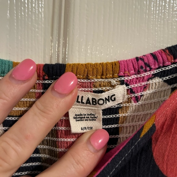 Billabong tie front tank top - Picture 3 of 5